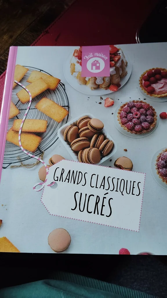 livre de cuisine dessert